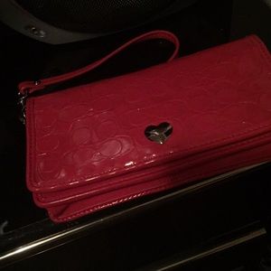 Coach wristlet